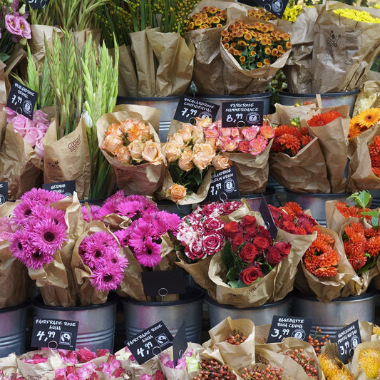Adressenbestand van alle bloemenwinkels in Nederland